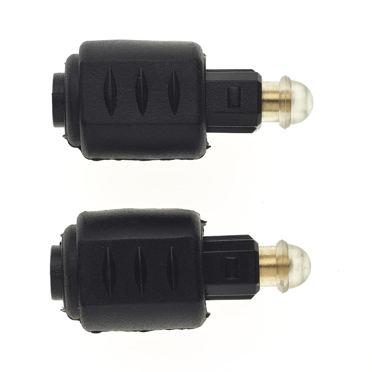 Audio Fibre Optic Adaptor Plug Mini-TOSLINK to TOSLINK Digital S/PDIF Connector