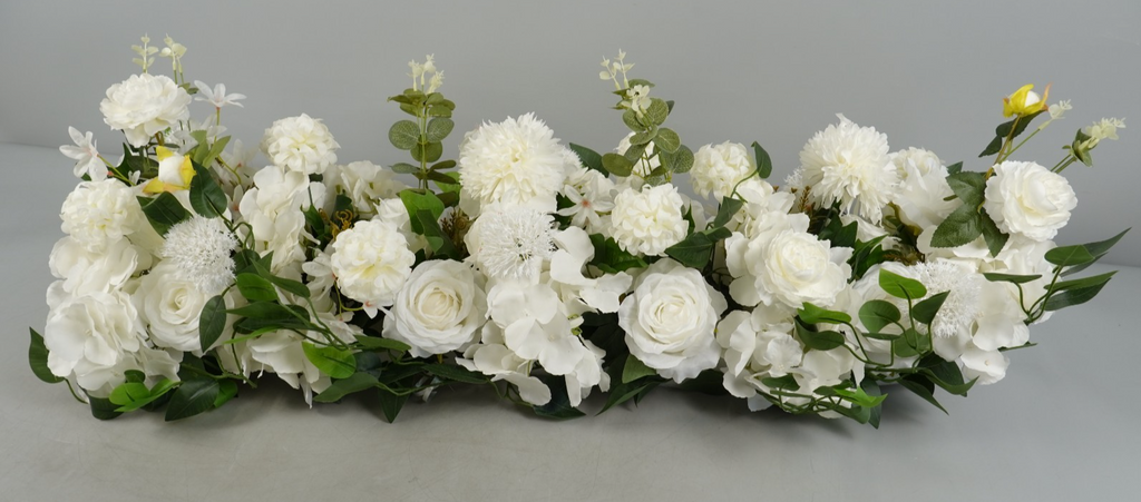 Artificial Flowers Floral Display Centrepiece for Weddings 85cm by 37cm