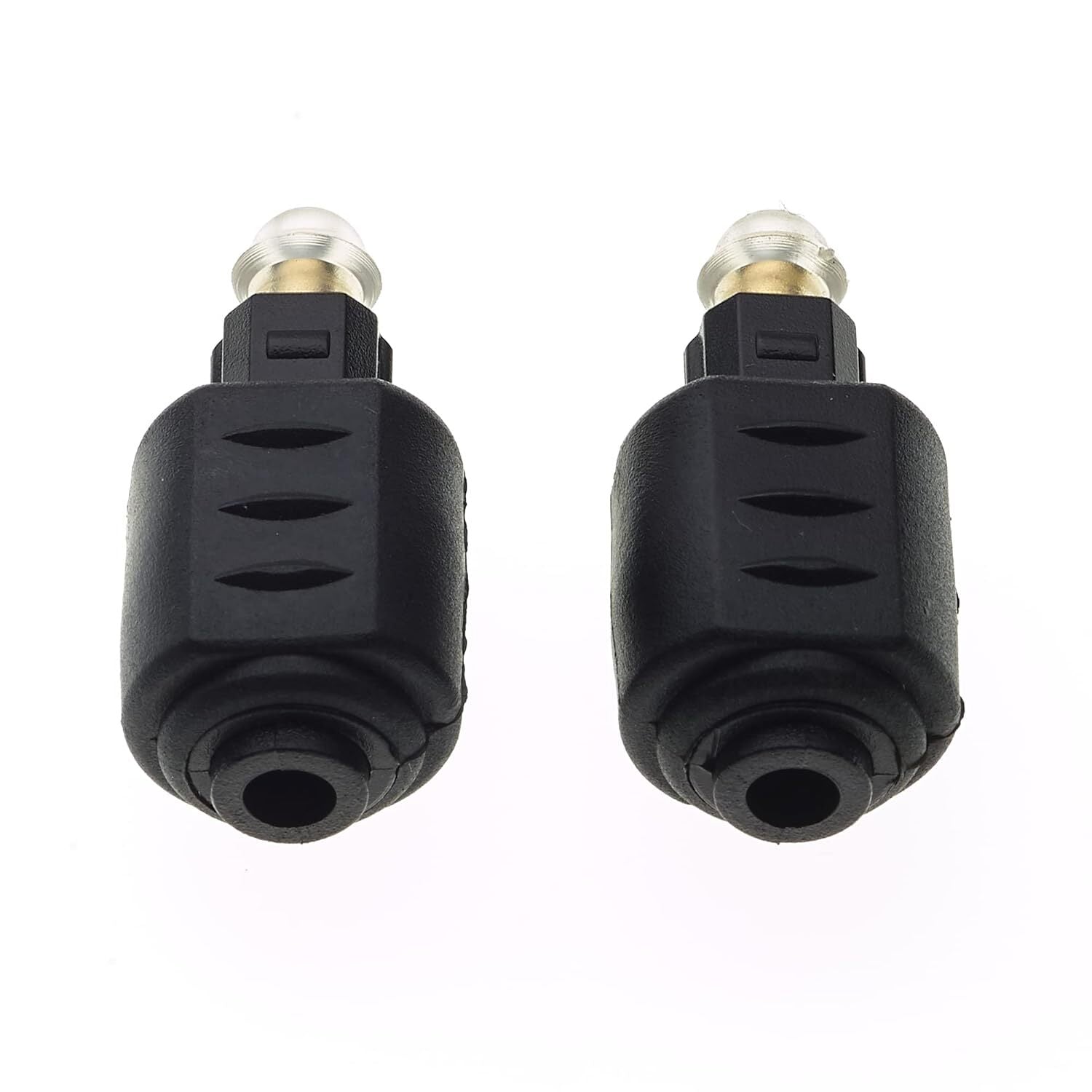 Audio Fibre Optic Adaptor Plug Mini-TOSLINK to TOSLINK Digital S/PDIF Connector