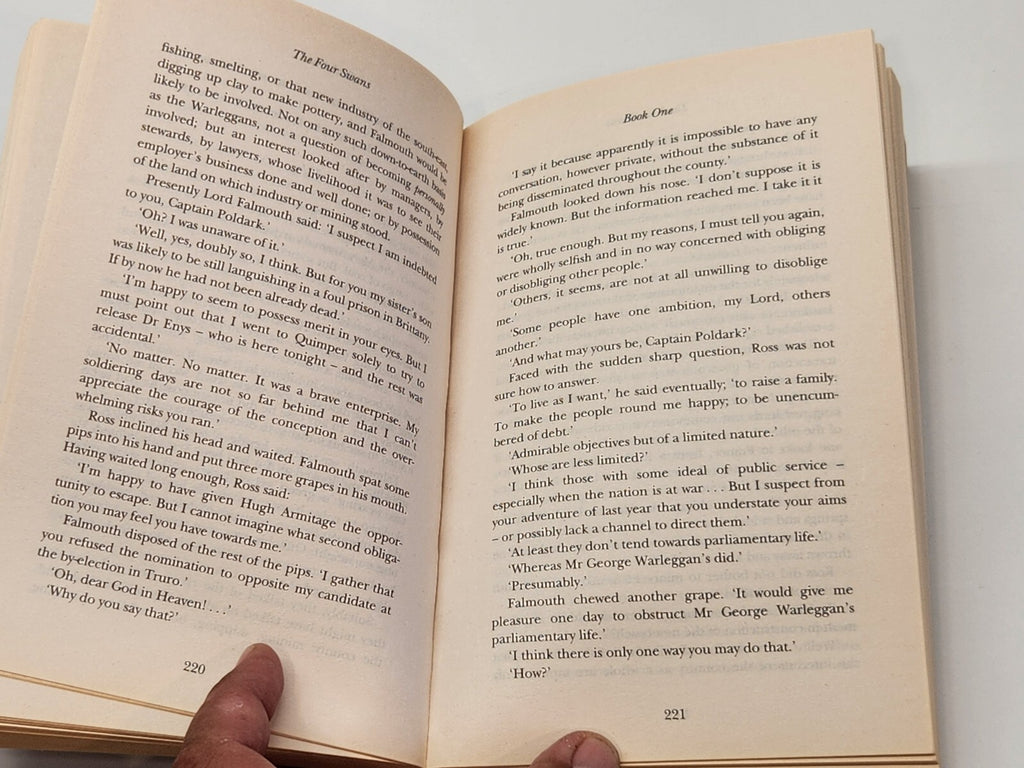 Winston Graham The Four Swans - The 6th Poldark - A Novel of Cornwall 1795-1797