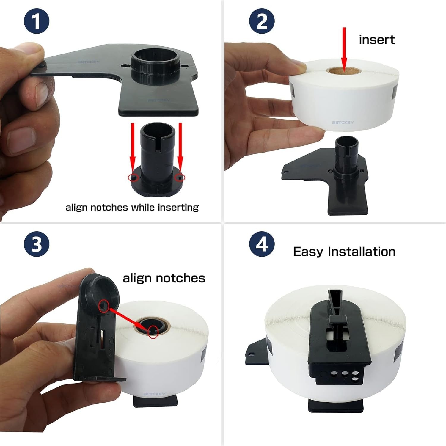 DK-11208 38x90mm 6 Rolls x 400 labels for Brother Thermal Printers Aftermarket