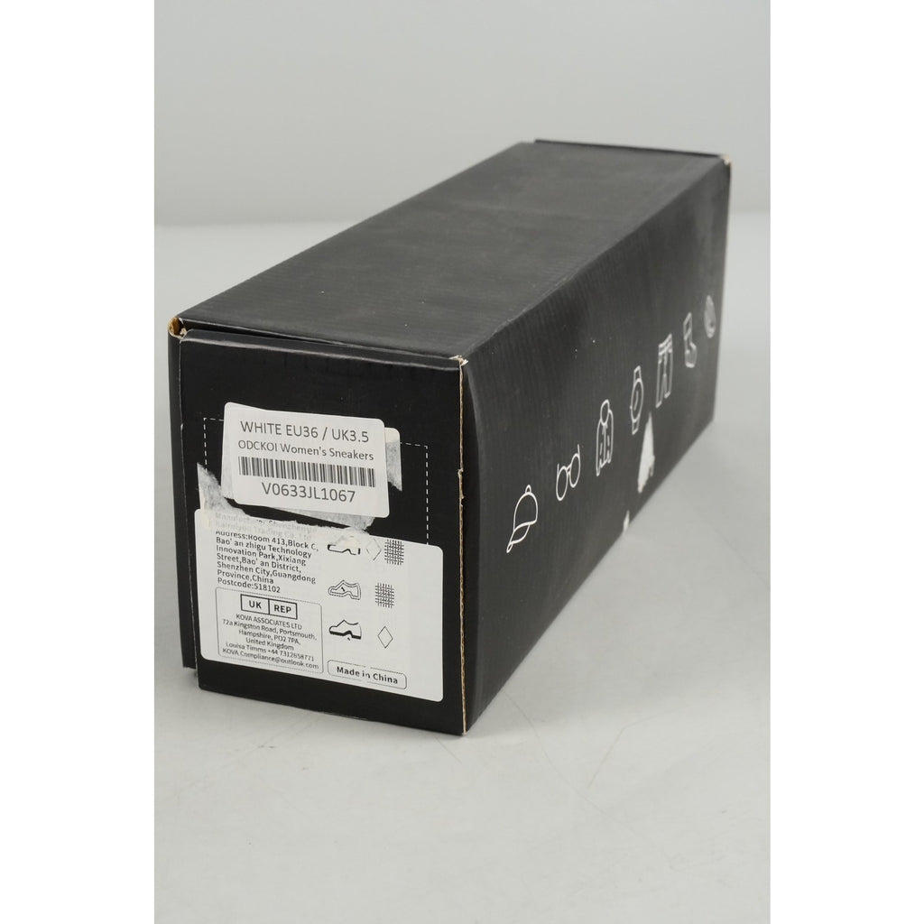 Women Slip On Trainers 3.5UK Sneakers Lightweight Breathable Mesh Sports Shoes