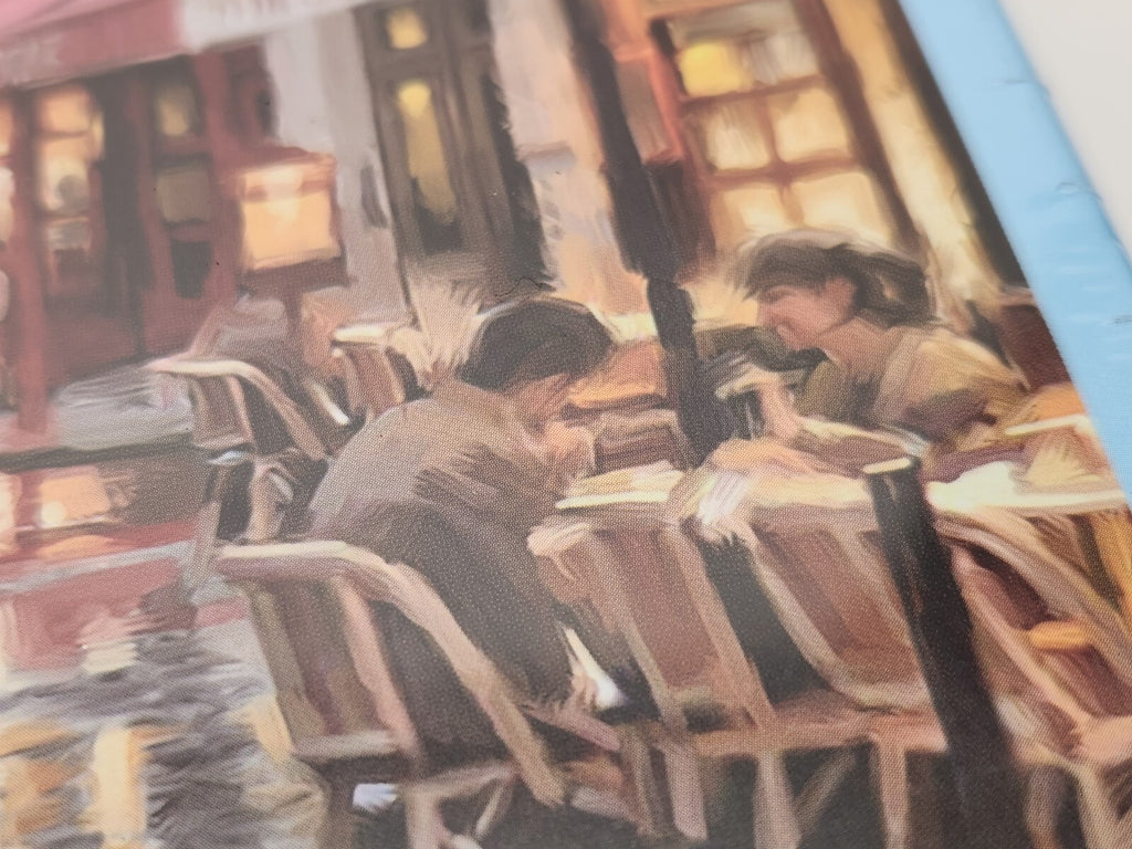 Paris Street Puzzle 50x70cm 1000pcs 27.5x20" Hand Painting Image Medium Puzzle