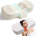 Memory Foam Cervical Pillow for Neck Pain Relief, Adjustable Ergonomic Contour