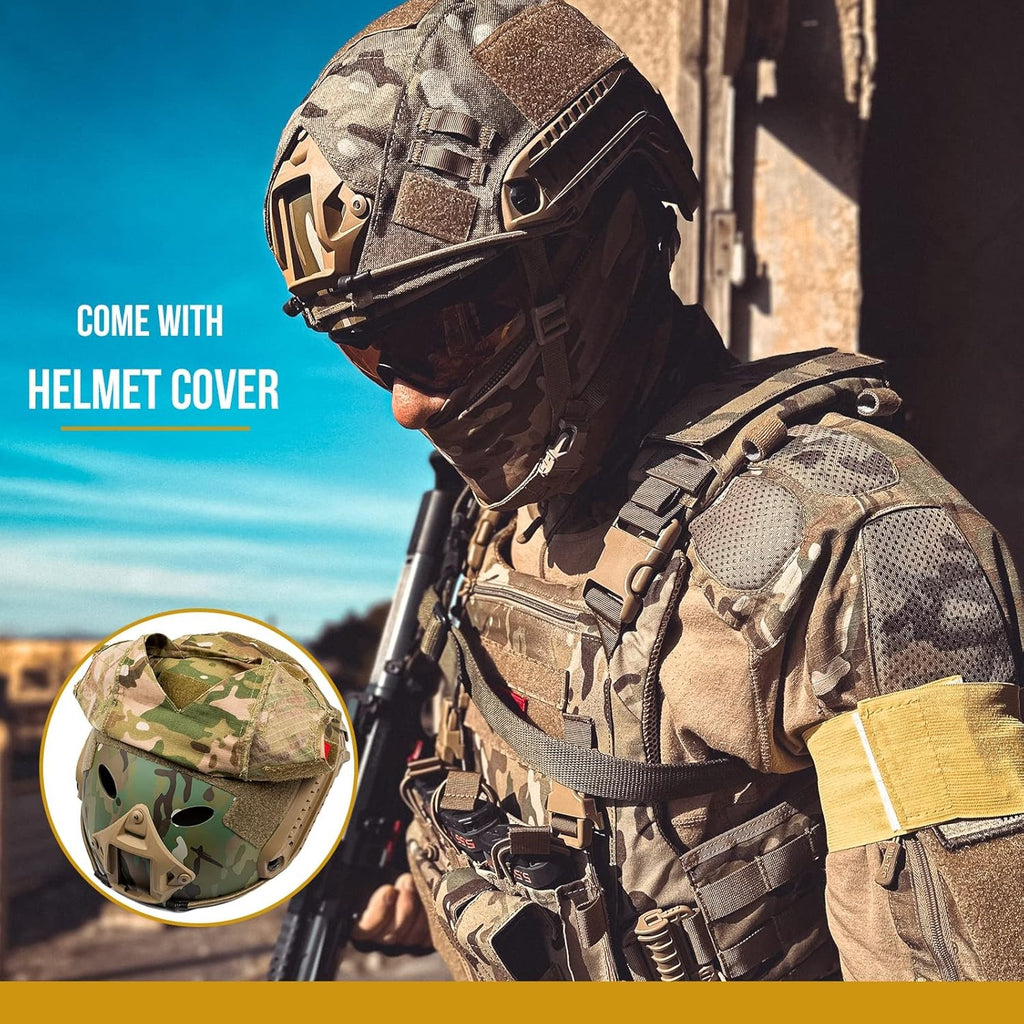 Tactical Helmet Airsoft Fast Helmet PJ Type Military Helmet Shooting Paintball