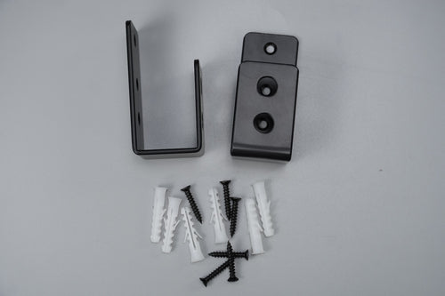 2Pcs Wall Hooks Black J Hooks Garage Tool Storage Hangers Qeapug