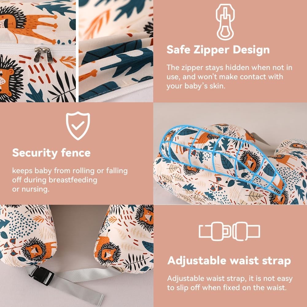 Nursing Pillow for Breastfeeding Baby Multifunctional Breast Feeding Pillow