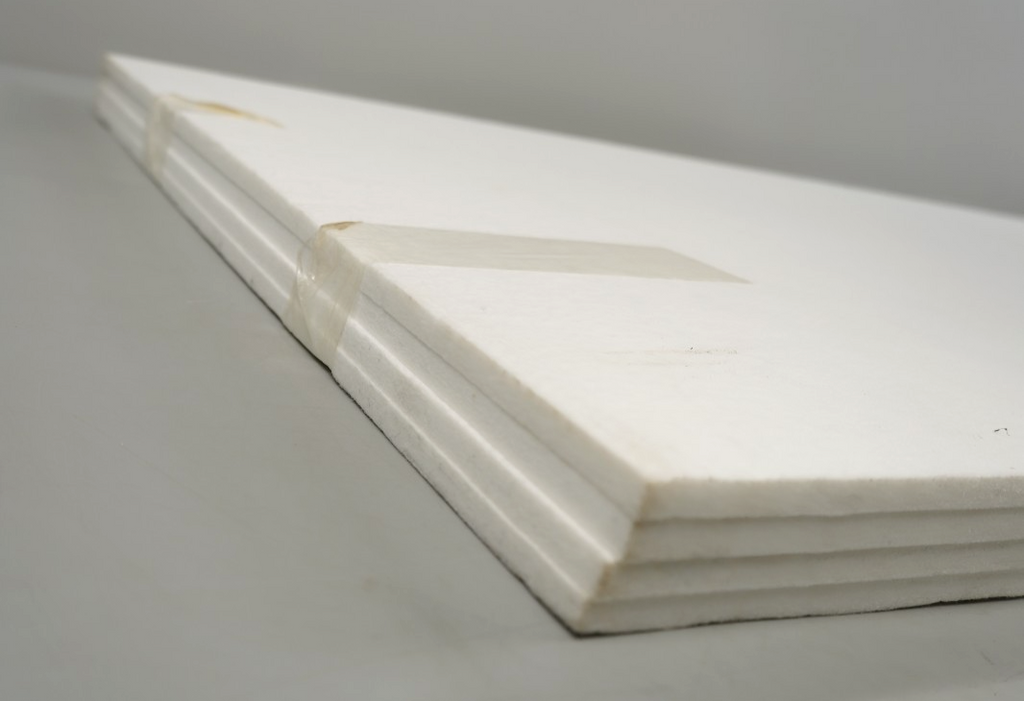Acoustic Panels 4 Pack Room Kit 116cm x 58cm Pure White AudioSilk