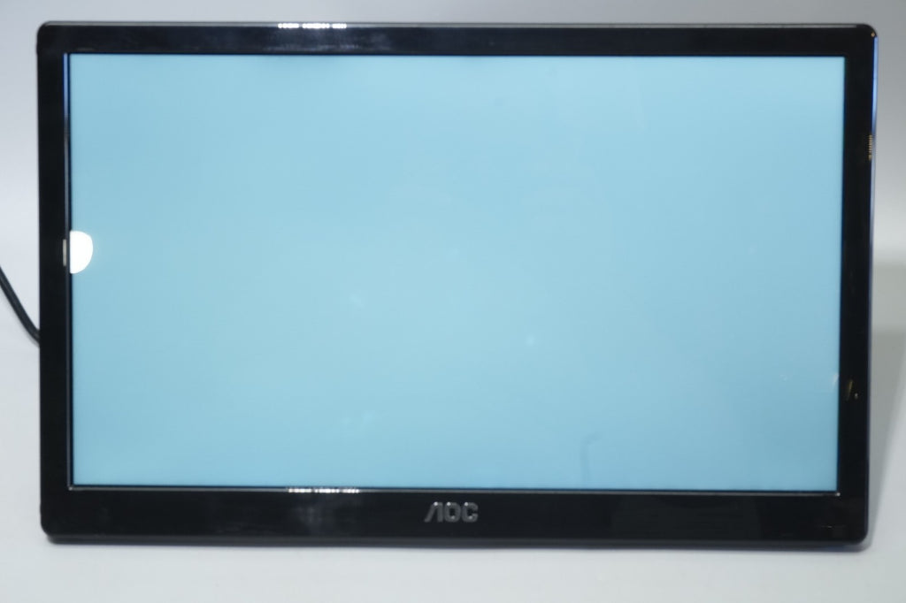 AOC Portable Monitor E1659FWU 15.6” USB 3.0 LED (156LM00005) USED w Carry Case