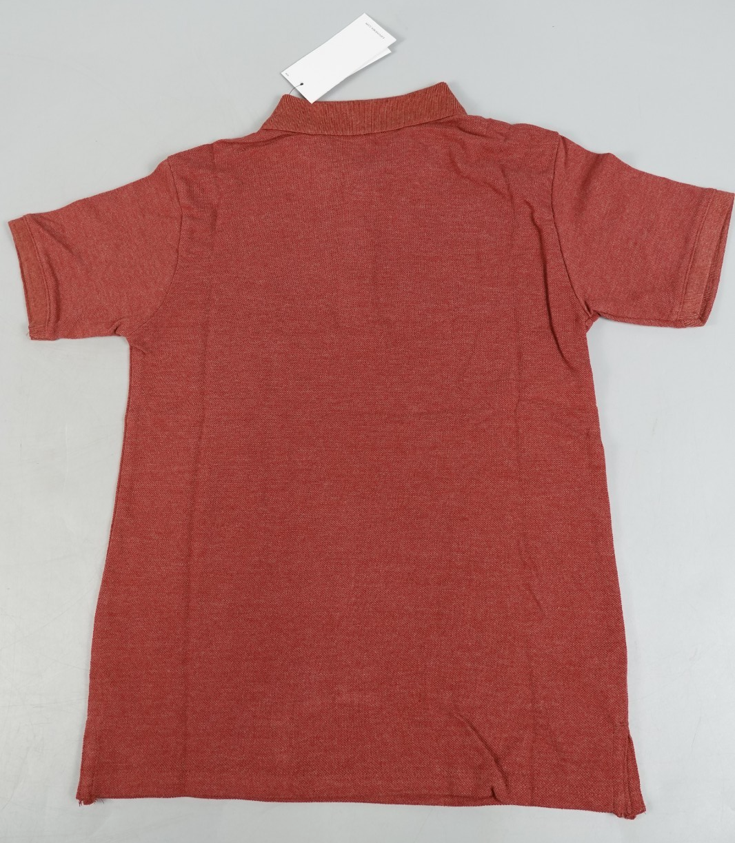 Calvin Klein Kids Polo T-Shirt Burgundy Red Size S (7–8 Years) Short Sleeve