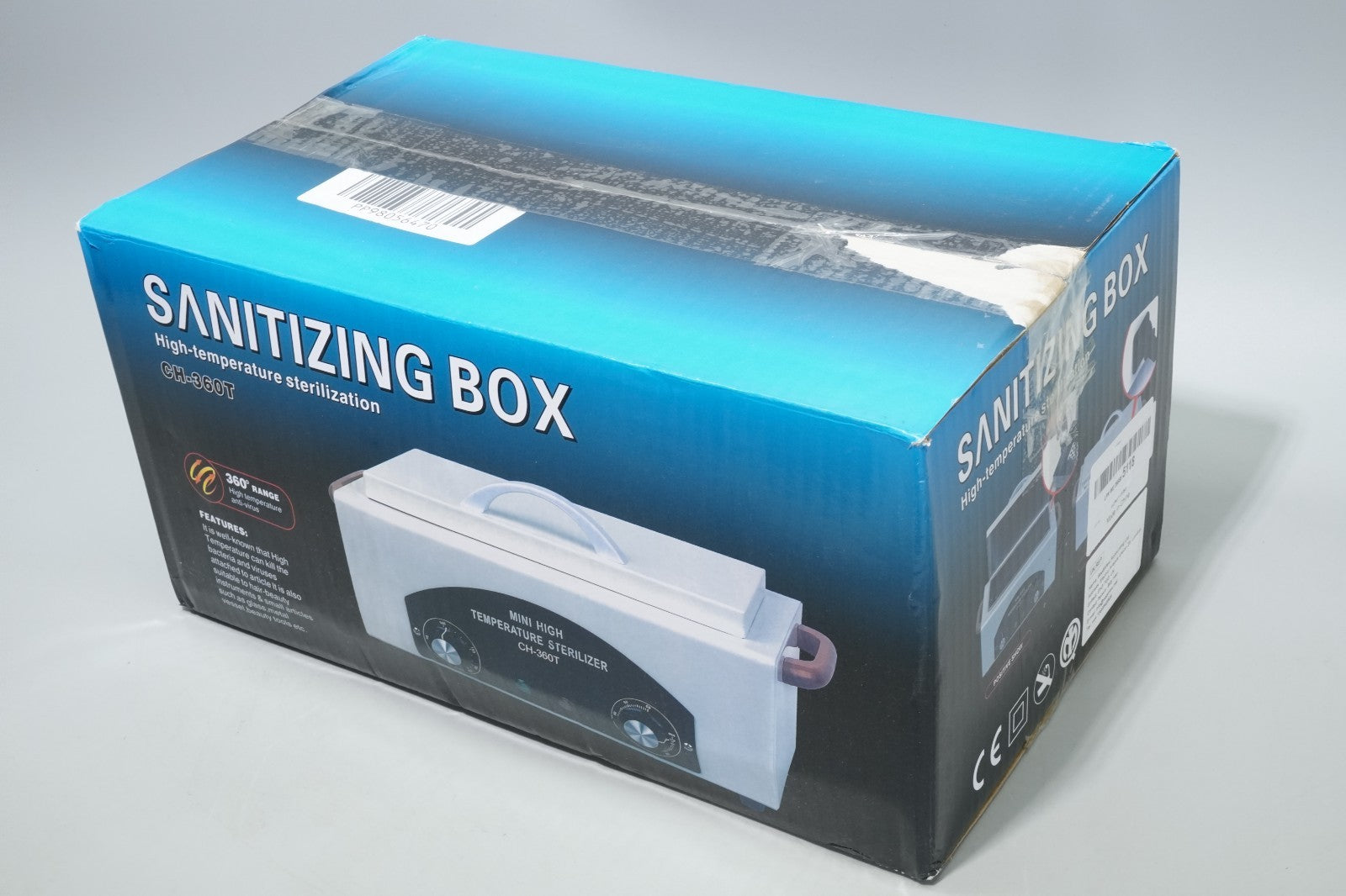 Heat Sterilizer w Timer f Metals / Ceramic Tools High Temperature Cleaning 220°C