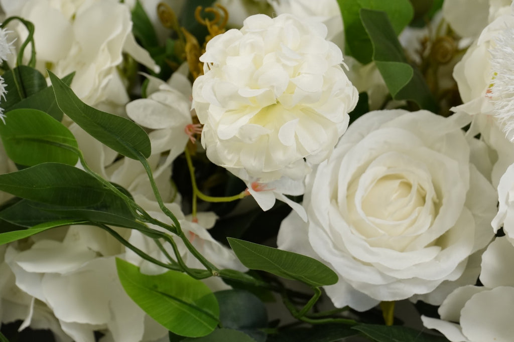 Artificial Flowers Floral Display Centrepiece for Weddings 85cm by 37cm