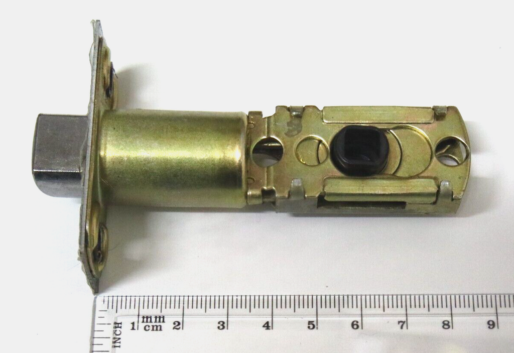 4x Square Door Levers Handle Thumb Turn Matte Black Modern Interior Privacy Door