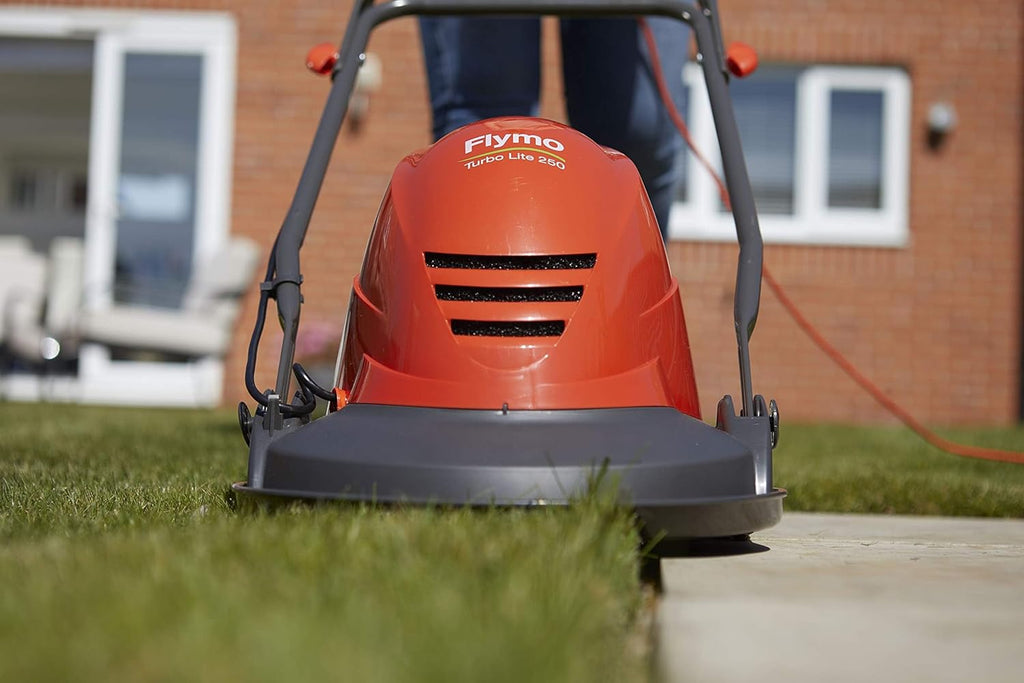 Flymo Hover Lawnmower Turbo Lite 250, 1400 W, 25 cm Cutting Width, Corded Lightweight Mower - COLLECTION ONLY