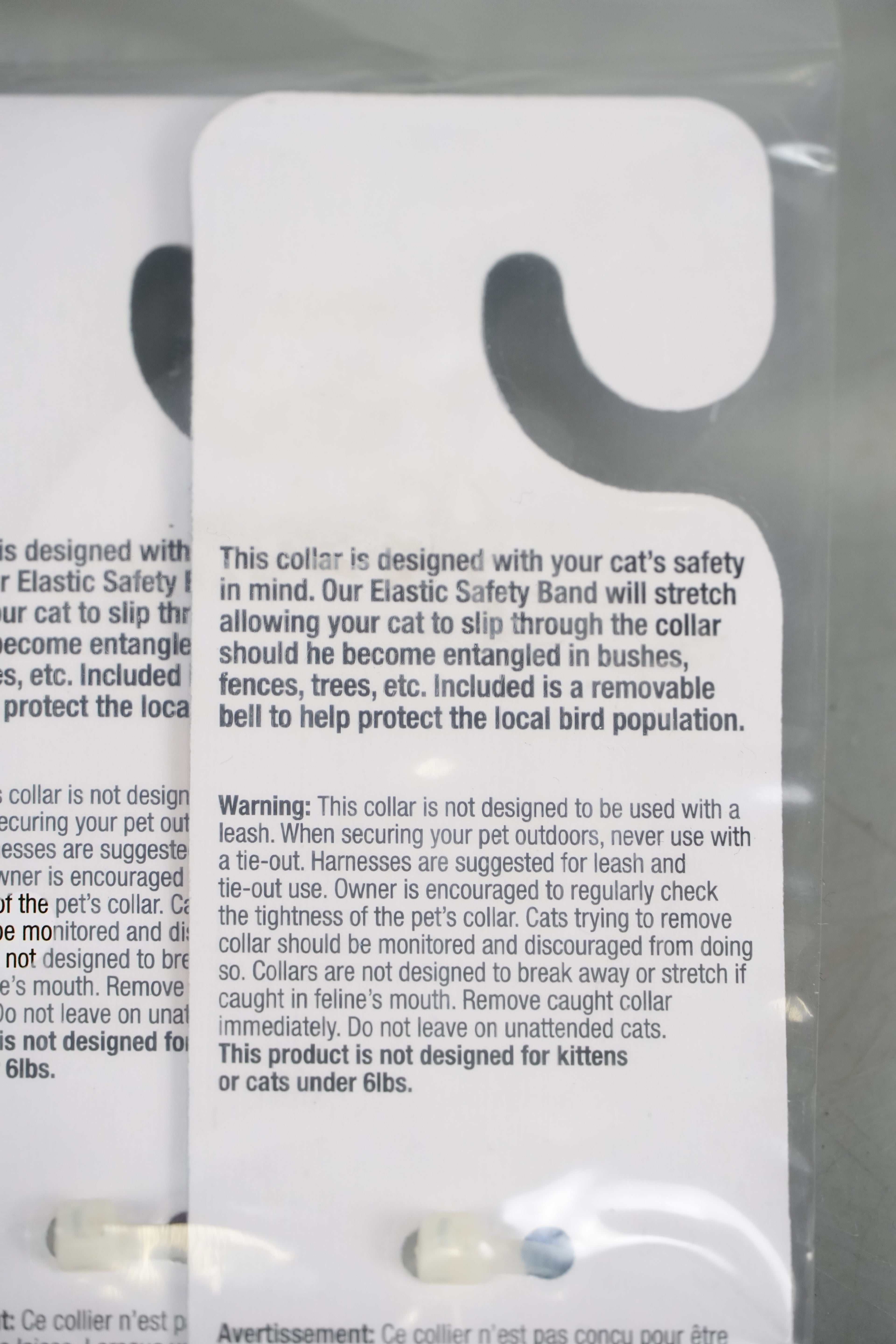 Aspen Pet Adjustable Elastic Cat Collars with Bell – Pack of 4 (Assorted Colours)