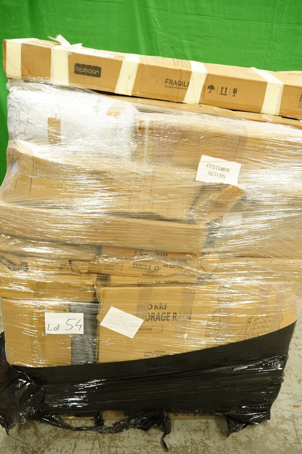 Lot 54 - Pallet of customer returns