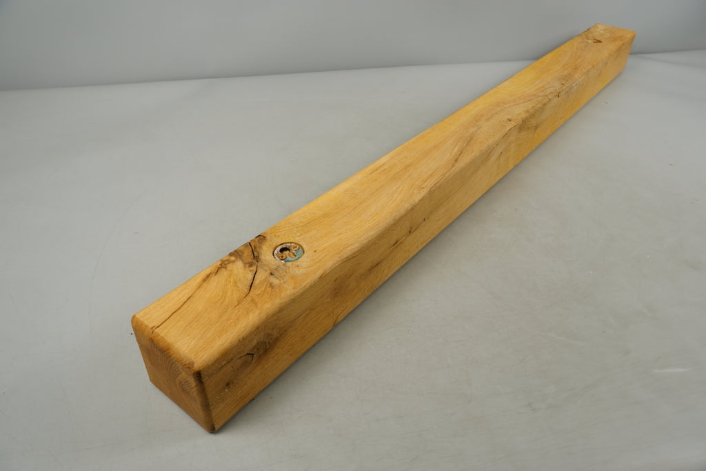 Fireplace Mantle Oak Wood Floating Beam 120cm Long - Off the Grain - COLLECTION ONLY