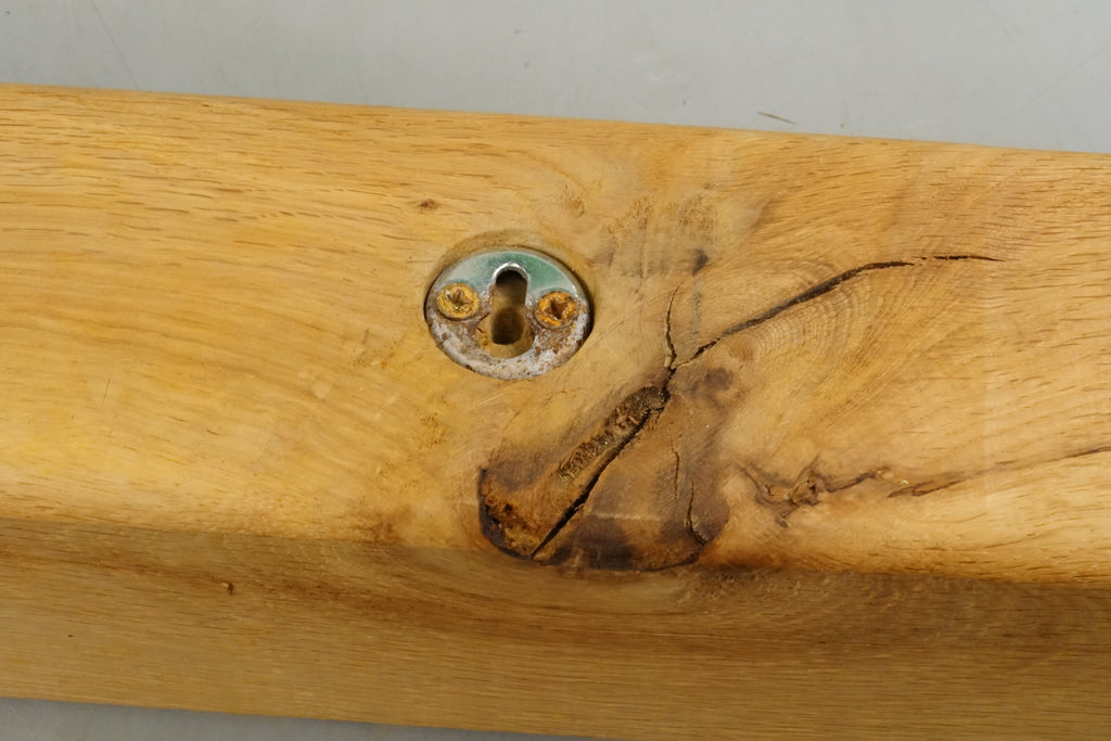 Fireplace Mantle Oak Wood Floating Beam 120cm Long - Off the Grain - COLLECTION ONLY