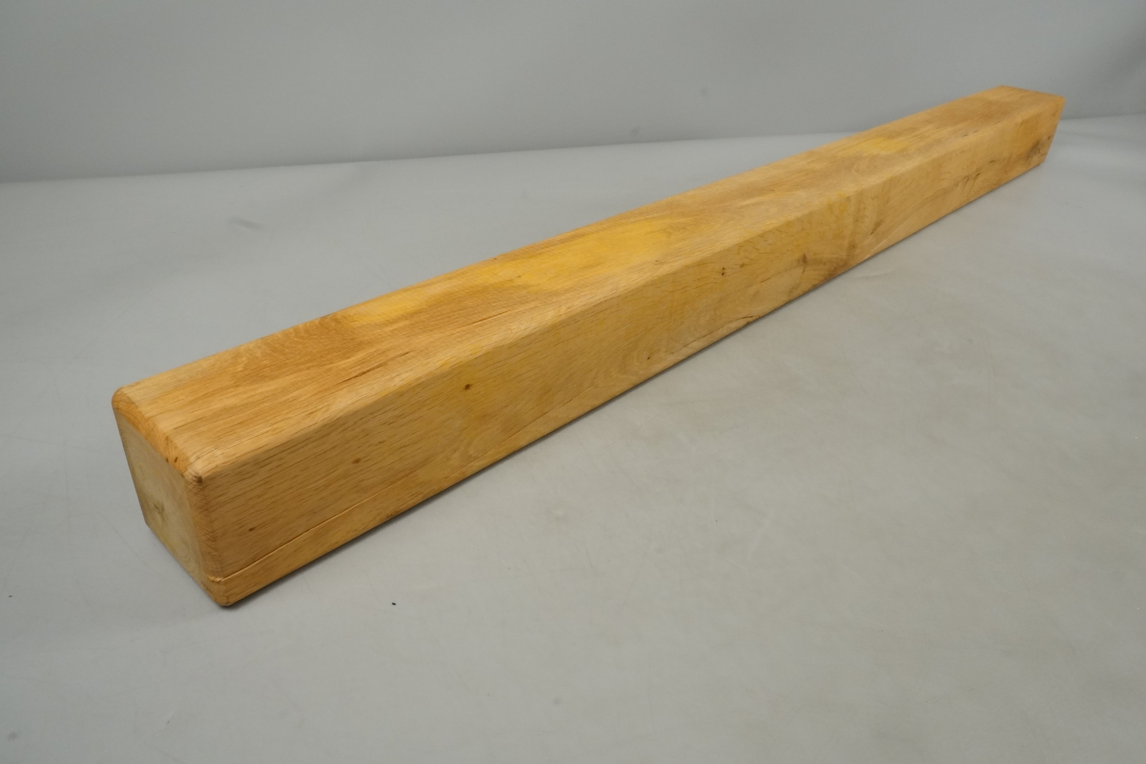 Fireplace Mantle Oak Wood Floating Beam 120cm Long - Off the Grain - COLLECTION ONLY