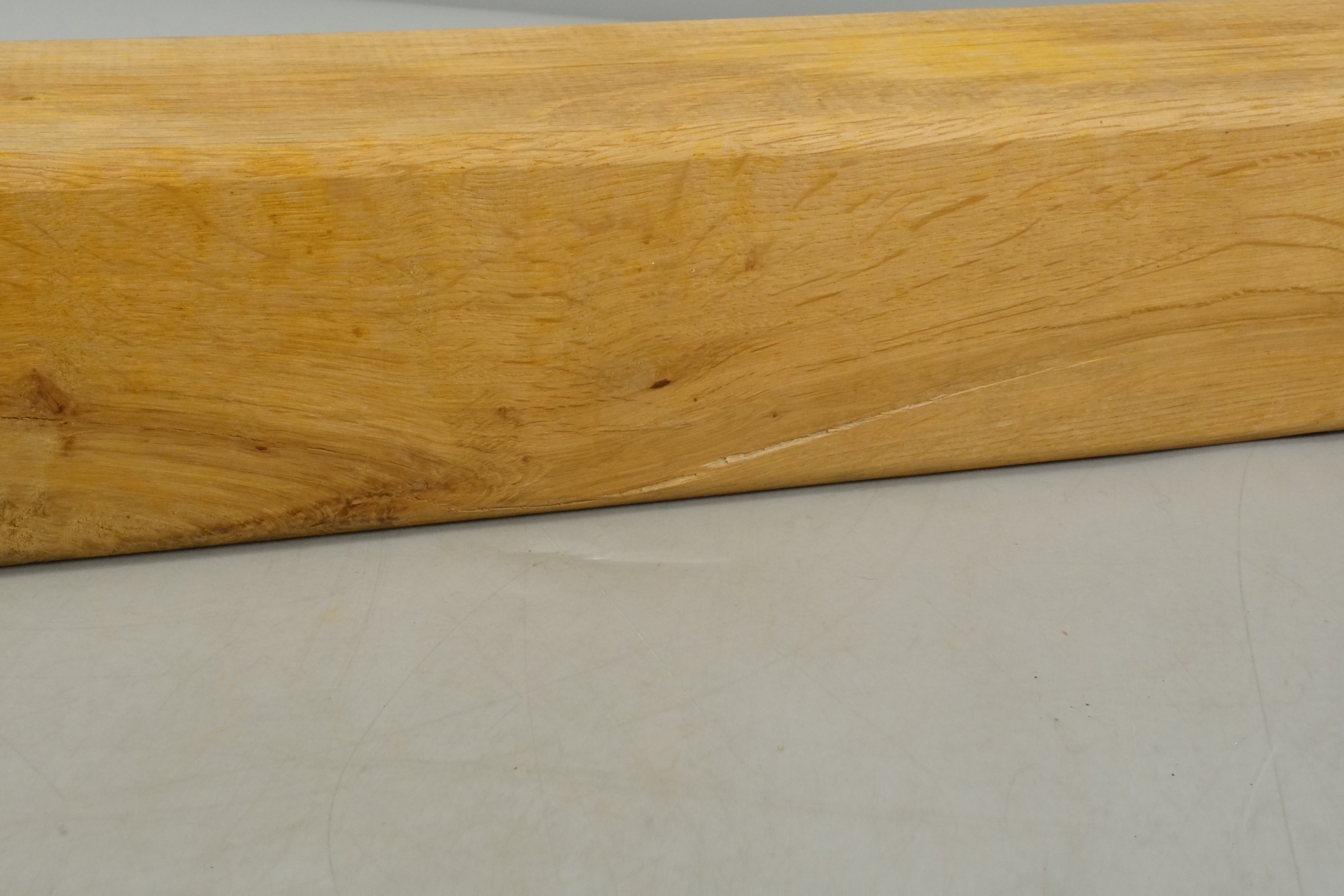 Fireplace Mantle Oak Wood Floating Beam 120cm Long - Off the Grain - COLLECTION ONLY