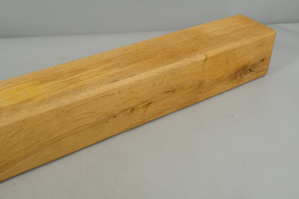 Fireplace Mantle Oak Wood Floating Beam 120cm Long - Off the Grain - COLLECTION ONLY