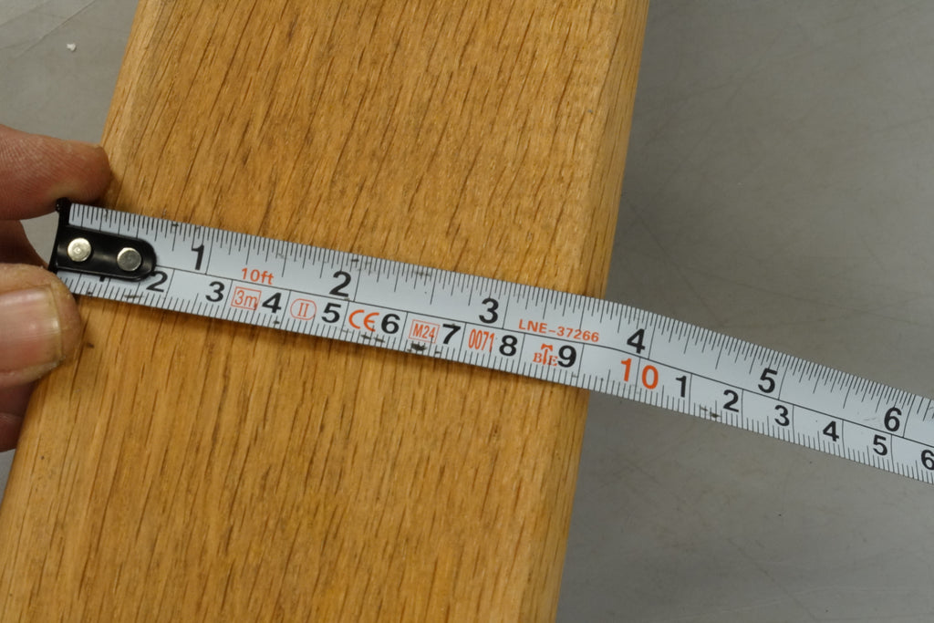 Fireplace Mantle Oak Wood Floating Beam 120cm Long - Off the Grain - COLLECTION ONLY