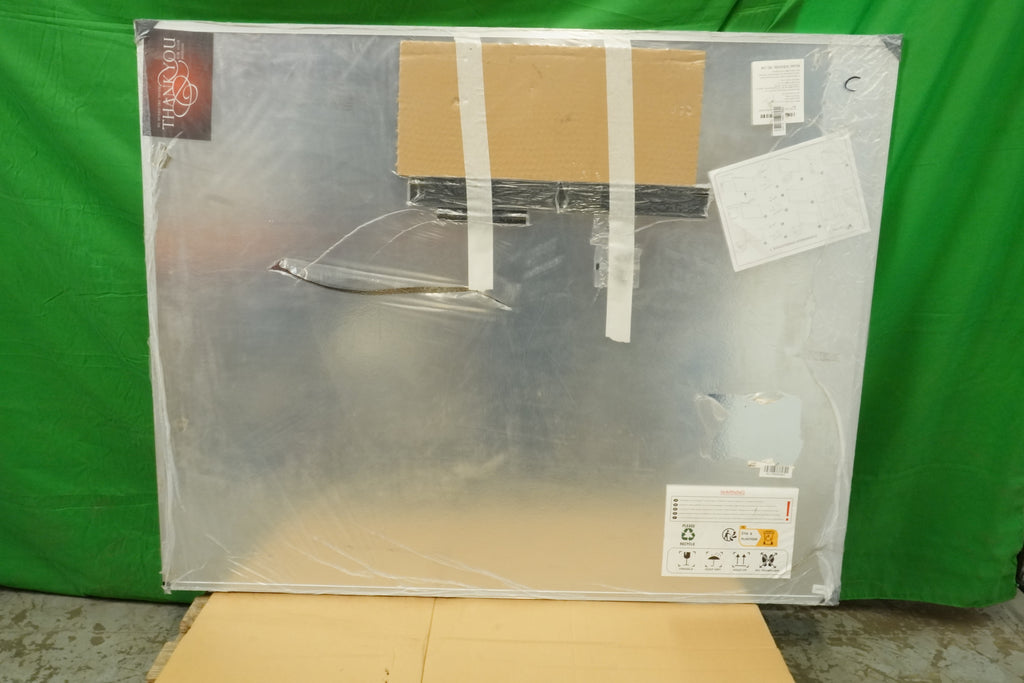 Dry Wipe Magnetic Whiteboard 150cm x 120cm Wall Mounted Board for School Office - COLLECTION ONLY