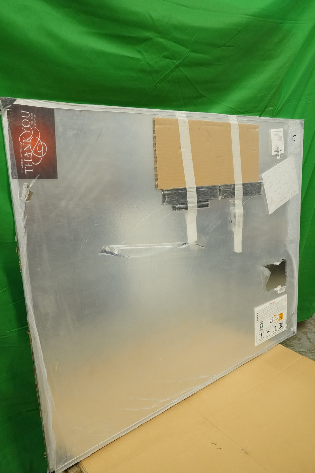 Dry Wipe Magnetic Whiteboard 150cm x 120cm Wall Mounted Board for School Office - COLLECTION ONLY