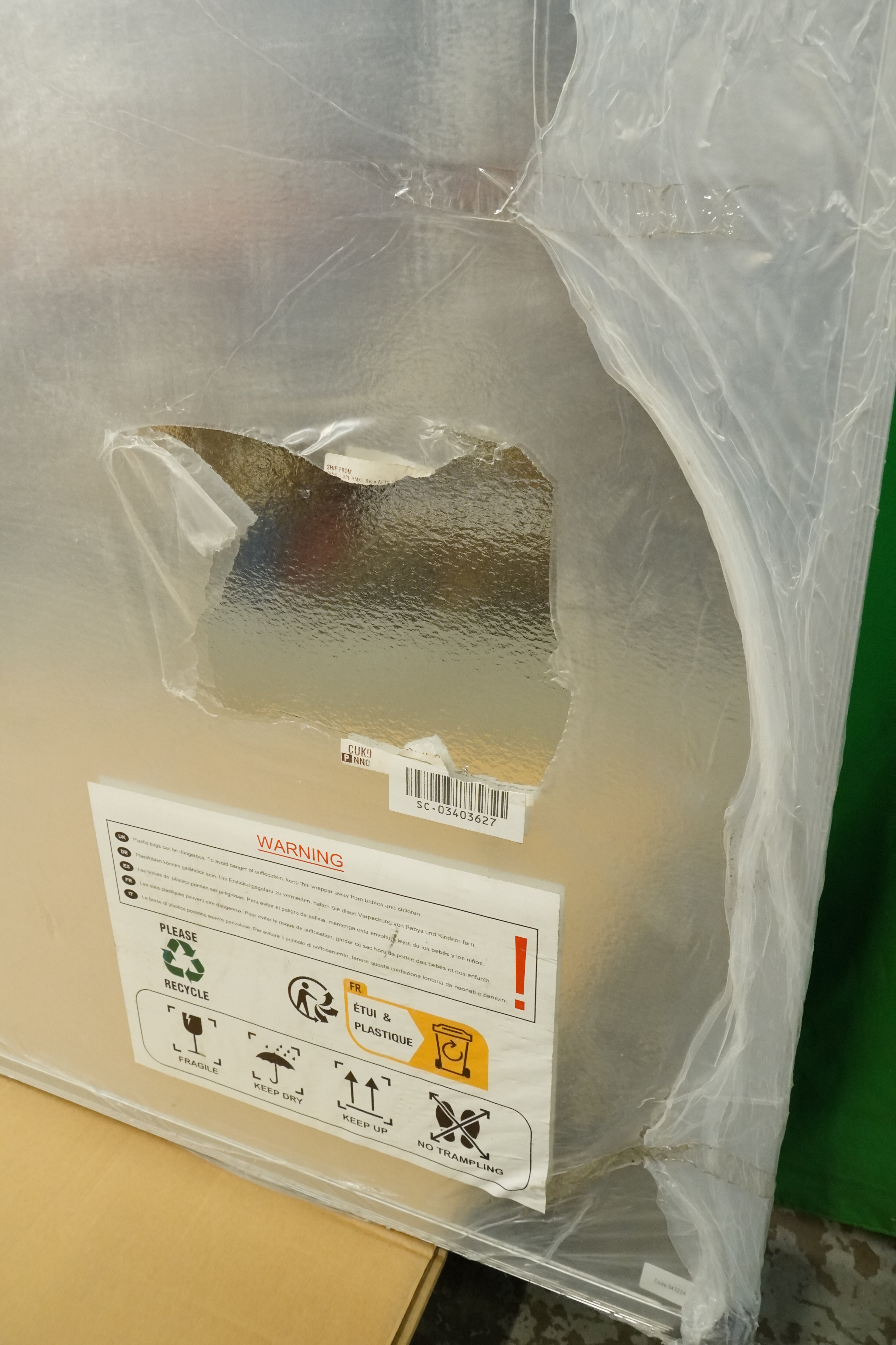 Dry Wipe Magnetic Whiteboard 150cm x 120cm Wall Mounted Board for School Office - COLLECTION ONLY