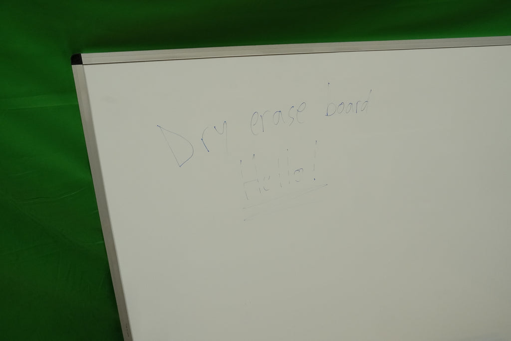 Dry Wipe Magnetic Whiteboard 120x90 cm Dry Erase White Board with Pen Tray - COLLECTION ONLY