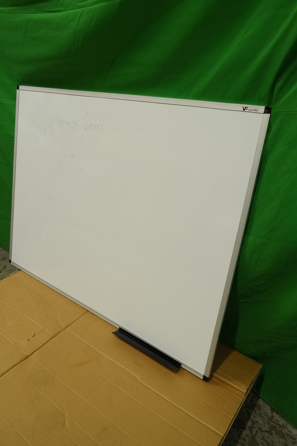 Dry Wipe Magnetic Whiteboard 120x90 cm Dry Erase White Board with Pen Tray - COLLECTION ONLY