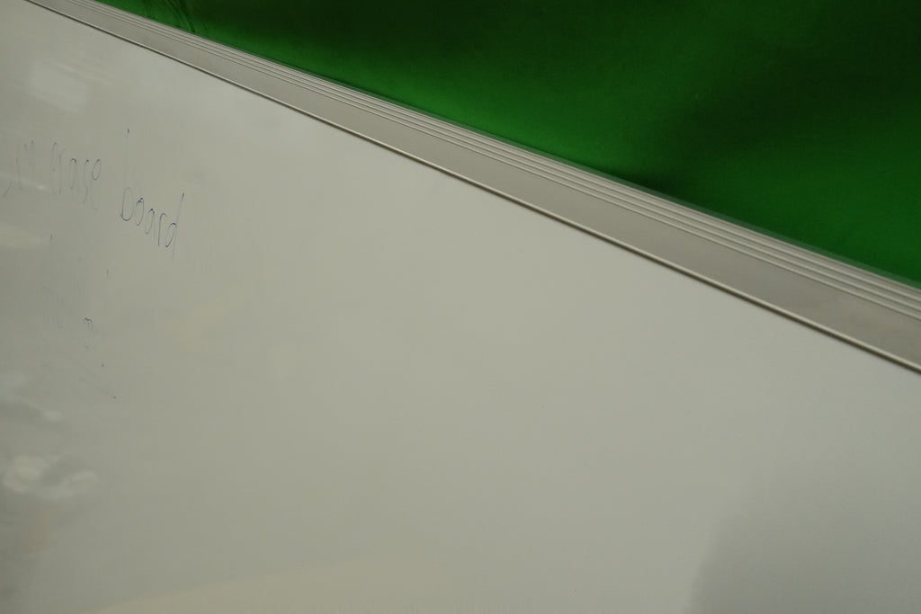 Dry Wipe Magnetic Whiteboard 120x90 cm Dry Erase White Board with Pen Tray - COLLECTION ONLY