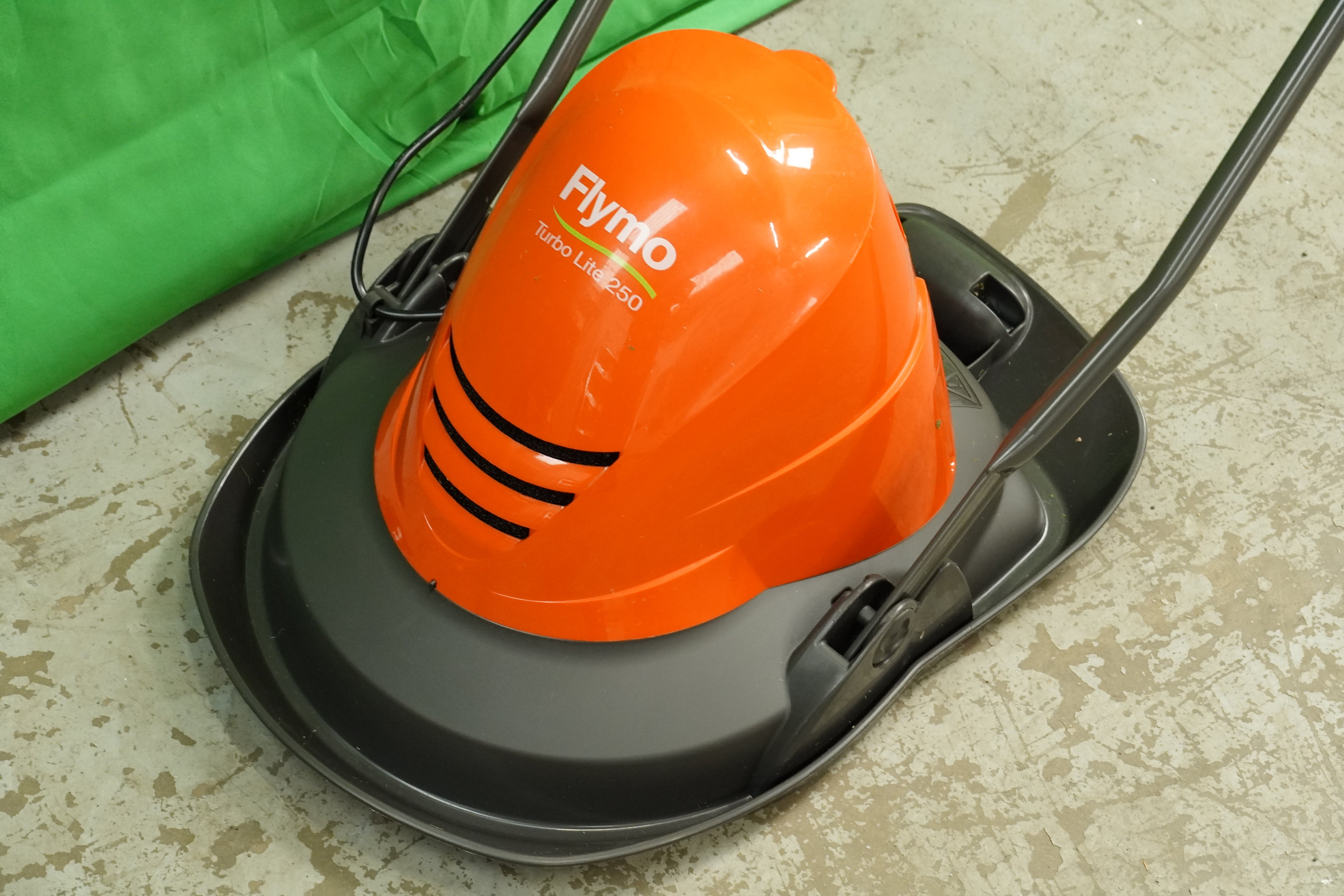 Flymo Hover Lawnmower Turbo Lite 250, 1400 W, 25 cm Cutting Width, Corded Lightweight Mower - COLLECTION ONLY