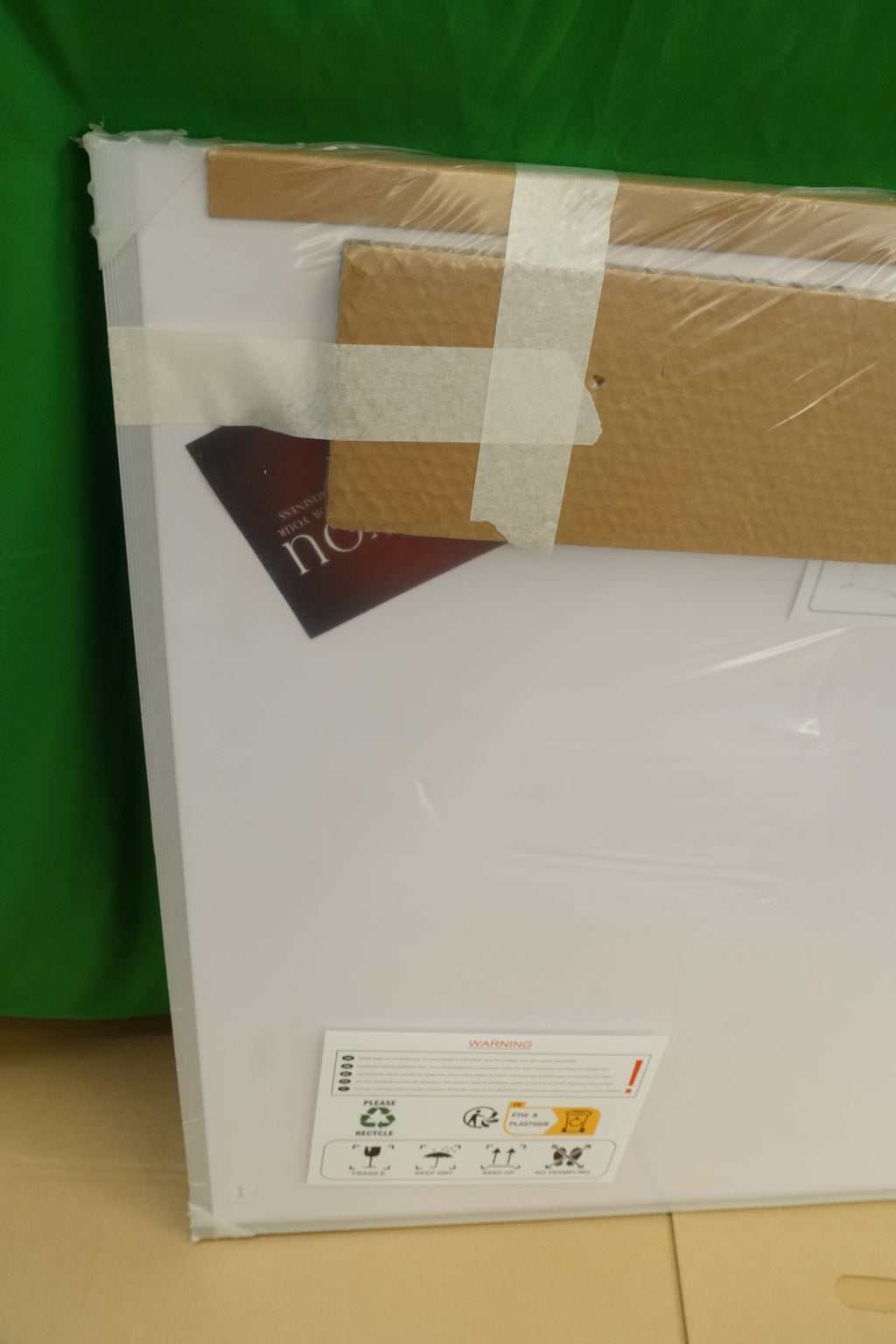 Large Fabric Bulletin Board Foldable Notice Board Felt Grey 180 X 120cm Silver Aluminium Frame