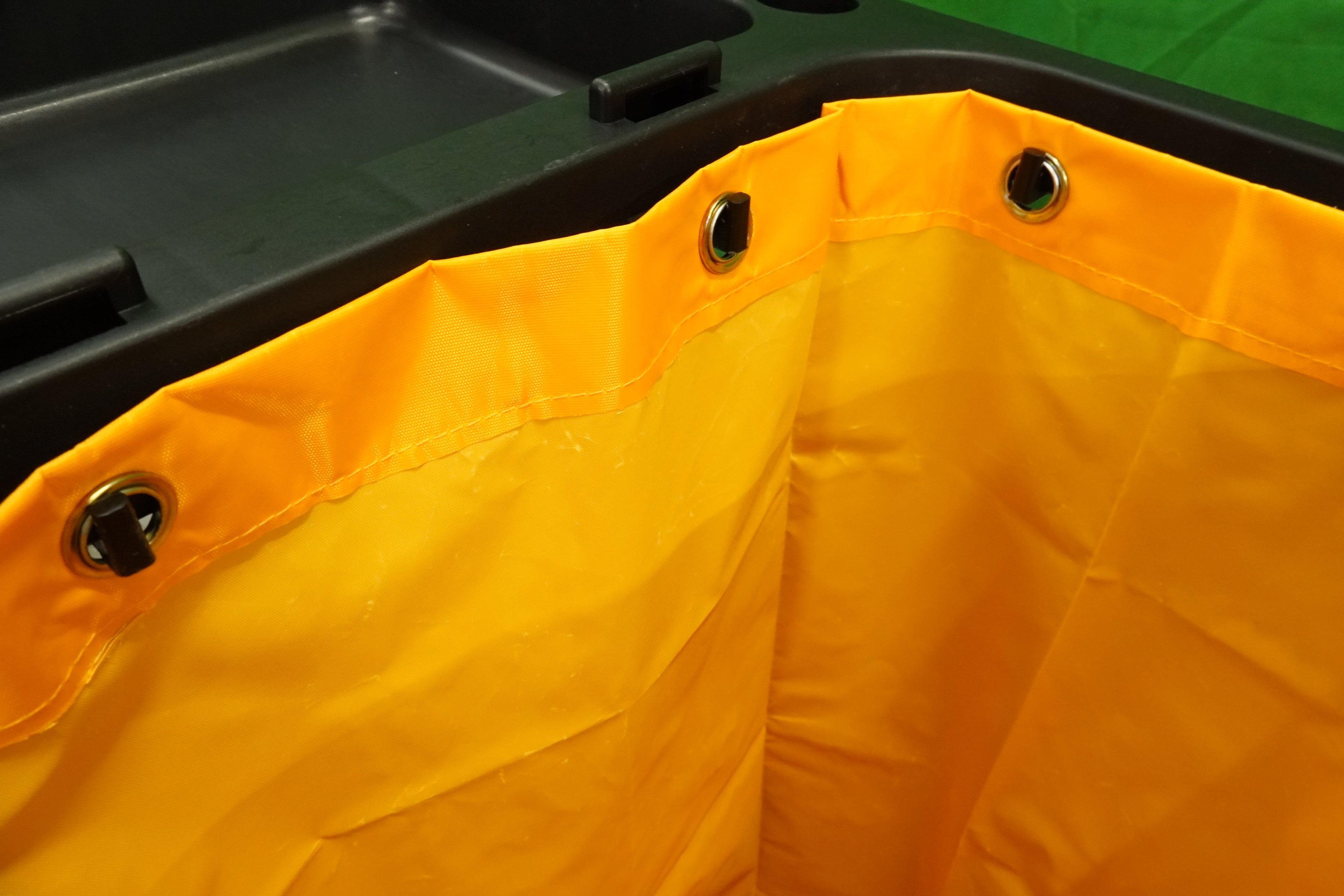 Commercial Cleaning Trolley on Wheels Cart Cleaning Heavy Duty Janitor Cart 3-Tier