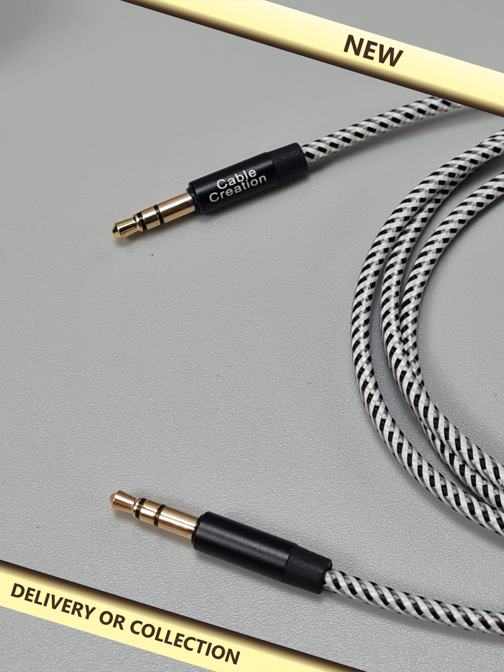 2packs of Audio Cables — photograph 1 — New; auction delivery information shown on image