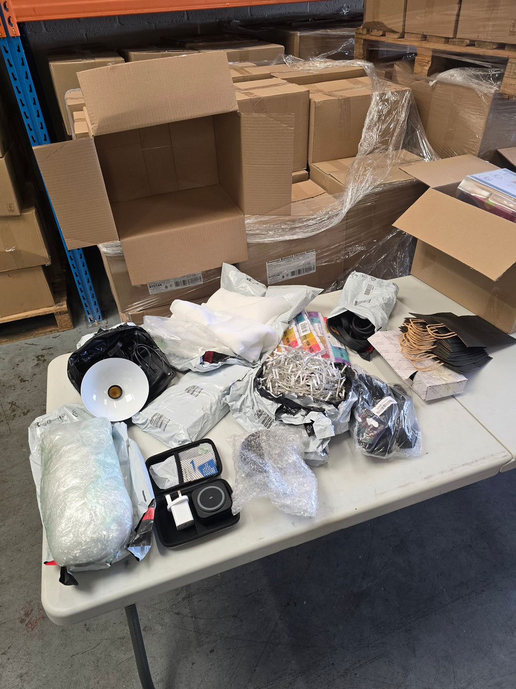 18 Mystery Boxes Half Pallets – Mixed New & Returned Stock