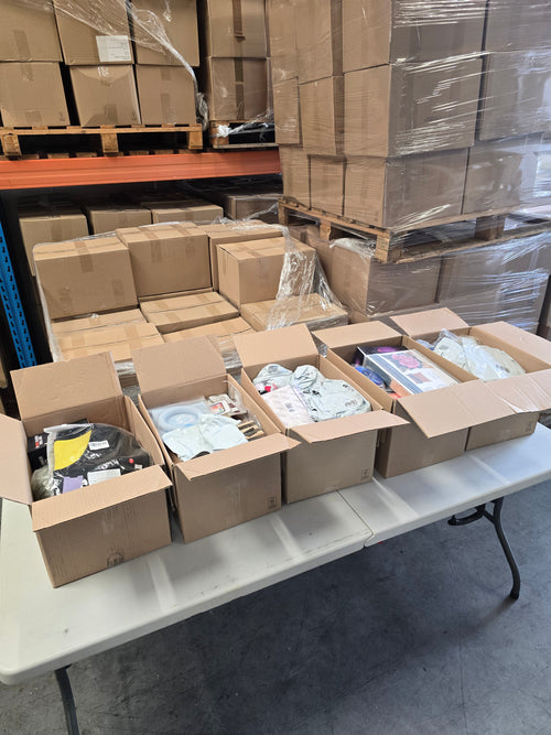 18 Mystery Boxes Half Pallets – Mixed New & Returned Stock