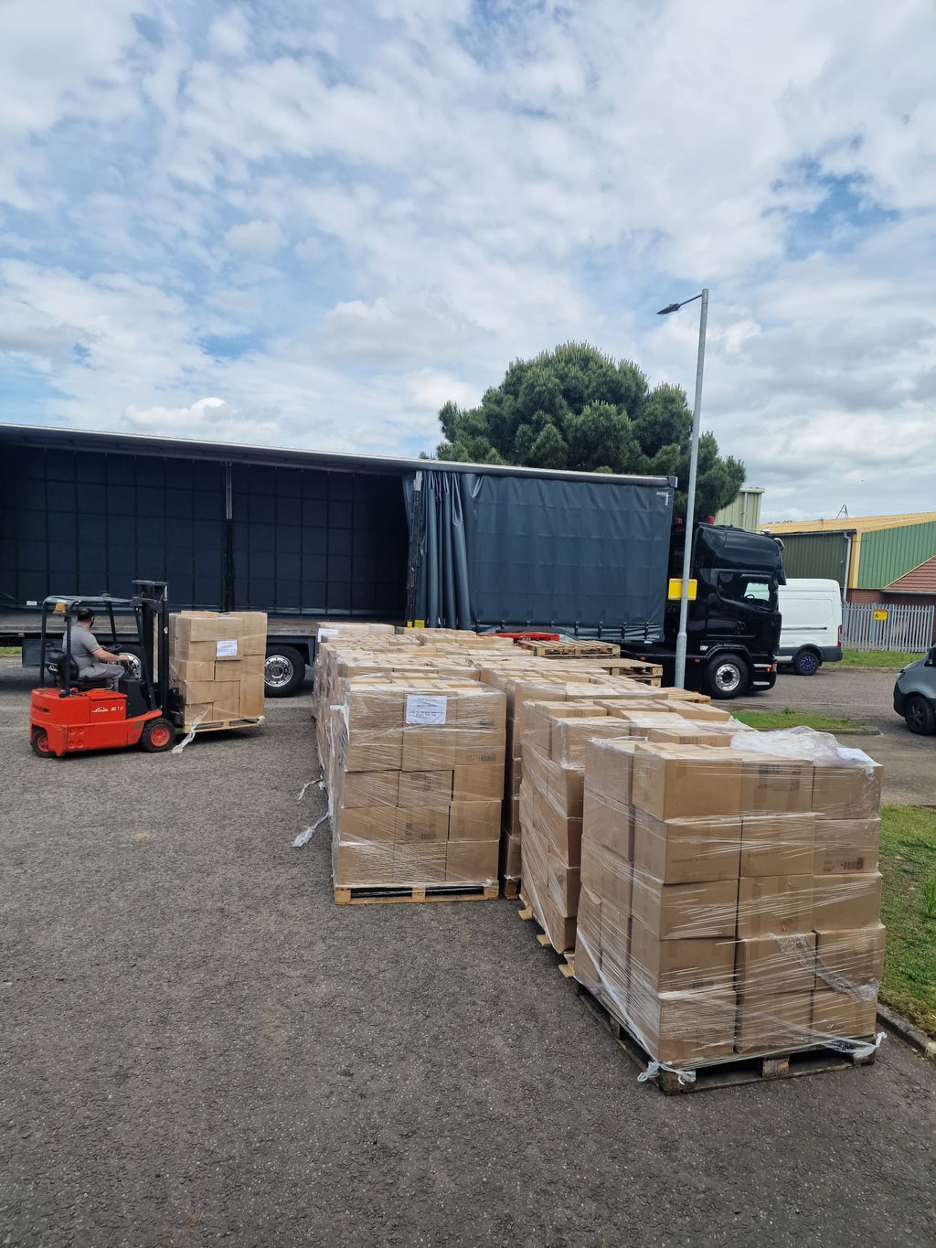 18 Mystery Boxes Half Pallets – Mixed New & Returned Stock